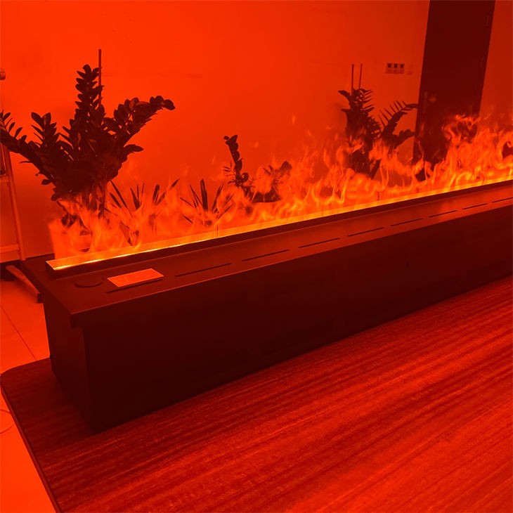 KW Fireplace in Water Mist
