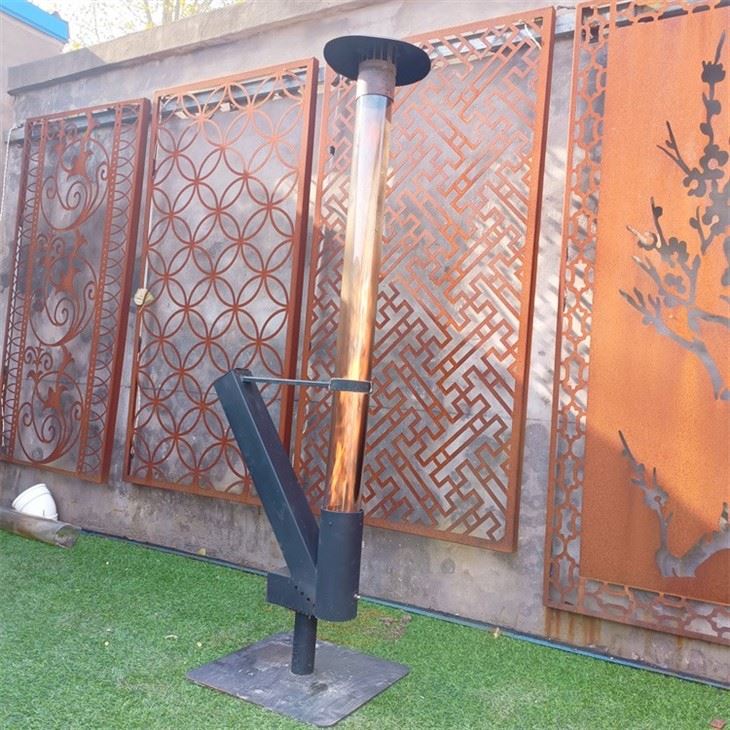 Rocket Heater Pellet Stove