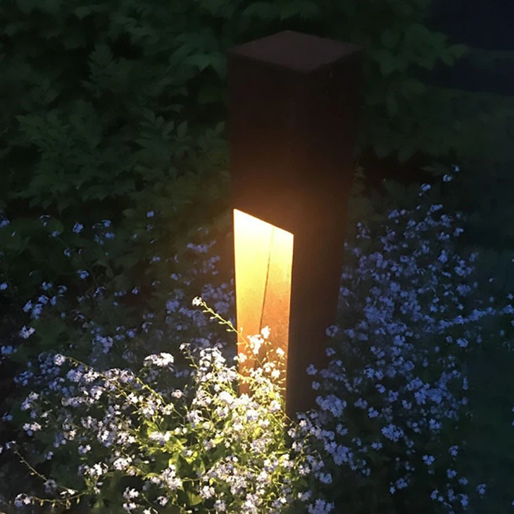 Modern Column - Shaped Lawn Light