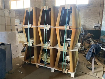 بنجاح يشحن 30 شواء Corten Steel BBQ إلى تايلاند