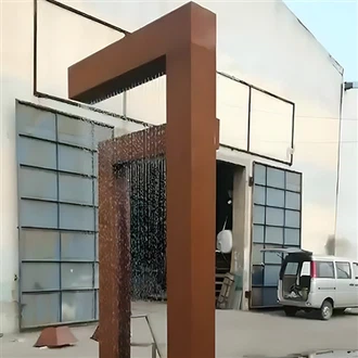 لماذا أصبحت ستائر المياه الفولاذية المقاومة للتجوية خيارًا شائعًا في تصميم ال...