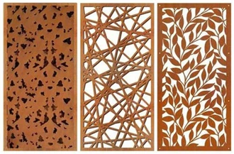لوحات شاشة Corten: متينة وأنيقة ومصممة للحياة في الهواء الطلق