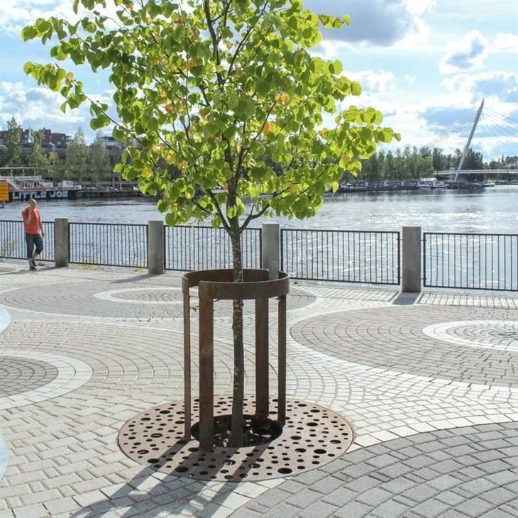 Urban Art And Protection Steel Tree Grate